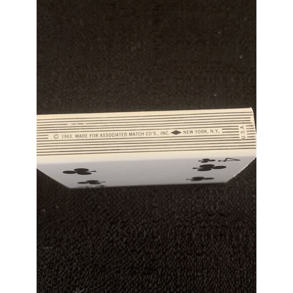 1963 VTG Card Party Matches With Bridge & Canasta Guides Made In The USA NY,NY - Picture 8 of 14